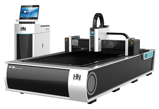 Blatt-Faser-Laser-Schneidemaschine 1530 CNC rostfreie vollautomatisch