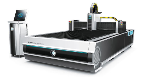 Blatt-Faser-Laser-Schneidemaschine 1530 CNC rostfreie vollautomatisch